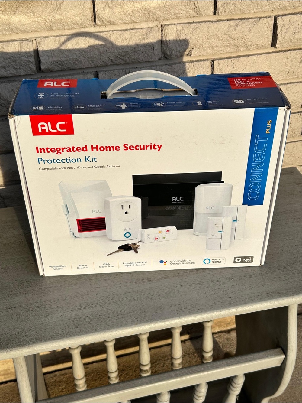 ALC Integrated Home Security Protection Kit - White/Blue